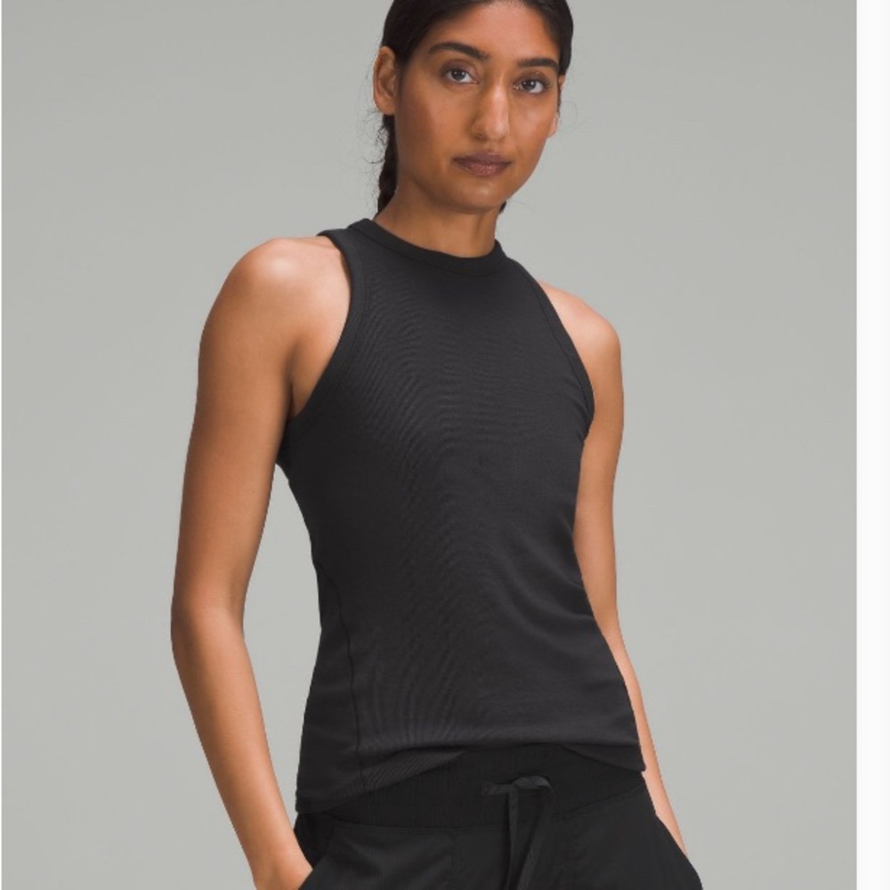 Black Sleeveless Women's Lululemon Hold Tight Black Size 14 Like New
